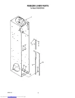 Предварительный просмотр 8 страницы KitchenAid KSSS42DWX00 Parts List