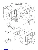 Предварительный просмотр 24 страницы KitchenAid KSSS42DWX00 Parts List