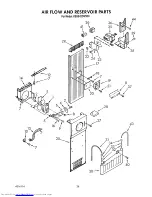 Предварительный просмотр 31 страницы KitchenAid KSSS42DWX00 Parts List