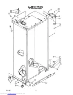 Предварительный просмотр 2 страницы KitchenAid KSSS42DWX01 Parts List