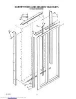 Предварительный просмотр 4 страницы KitchenAid KSSS42DWX01 Parts List