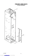 Предварительный просмотр 8 страницы KitchenAid KSSS42DWX01 Parts List