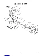 Предварительный просмотр 10 страницы KitchenAid KSSS42DWX01 Parts List