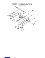 Предварительный просмотр 14 страницы KitchenAid KSSS42DWX01 Parts List