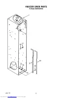 Предварительный просмотр 8 страницы KitchenAid KSSS42DWX02 Parts List