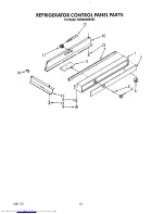 Предварительный просмотр 12 страницы KitchenAid KSSS42DWX02 Parts List