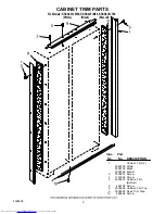 Предварительный просмотр 3 страницы KitchenAid KSSS42FJB00 Parts List