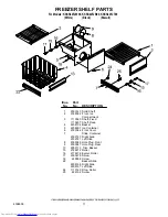 Предварительный просмотр 11 страницы KitchenAid KSSS42FJB00 Parts List