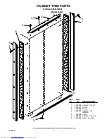 Предварительный просмотр 3 страницы KitchenAid KSSS42FJX00 Parts List