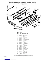 Предварительный просмотр 7 страницы KitchenAid KSSS42FJX00 Parts List