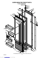 Предварительный просмотр 13 страницы KitchenAid KSSS42FJX00 Parts List