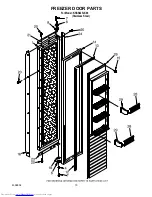 Предварительный просмотр 15 страницы KitchenAid KSSS42FJX00 Parts List