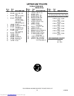 Предварительный просмотр 18 страницы KitchenAid KSSS42FJX00 Parts List