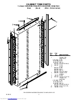 Предварительный просмотр 3 страницы KitchenAid KSSS42FKB00 Parts List