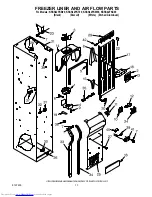 Предварительный просмотр 11 страницы KitchenAid KSSS42FKB00 Parts List