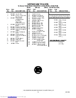 Предварительный просмотр 18 страницы KitchenAid KSSS42FKB00 Parts List