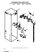 Предварительный просмотр 5 страницы KitchenAid KSSS42FKB01 Parts List