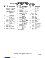 Предварительный просмотр 2 страницы KitchenAid KSSS42FKB02 Parts List