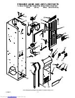 Предварительный просмотр 11 страницы KitchenAid KSSS42FKB02 Parts List