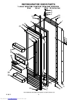 Предварительный просмотр 13 страницы KitchenAid KSSS42FKB02 Parts List