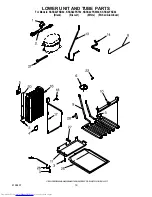 Предварительный просмотр 19 страницы KitchenAid KSSS42FKB02 Parts List