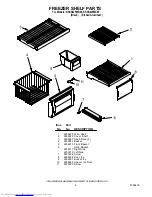 Предварительный просмотр 4 страницы KitchenAid KSSS42FMB00 Parts List