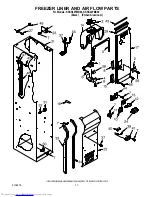 Предварительный просмотр 11 страницы KitchenAid KSSS42FMB00 Parts List