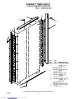 Предварительный просмотр 3 страницы KitchenAid KSSS42FMB01 Parts List