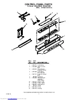 Предварительный просмотр 7 страницы KitchenAid KSSS42FMB01 Parts List