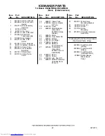 Preview for 22 page of KitchenAid KSSS42FMB02 Parts List