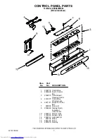 Preview for 7 page of KitchenAid KSSS42FMX03 Parts List