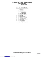 Preview for 20 page of KitchenAid KSSS42FMX03 Parts List