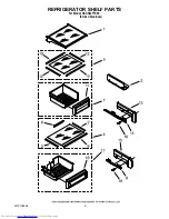 Предварительный просмотр 9 страницы KitchenAid KSSS42FTX00 Parts List