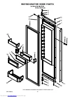 Предварительный просмотр 13 страницы KitchenAid KSSS42FTX00 Parts List