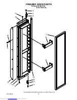 Предварительный просмотр 15 страницы KitchenAid KSSS42FTX00 Parts List