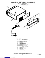 Preview for 8 page of KitchenAid KSSS42FTX03 Parts List