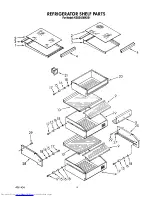 Предварительный просмотр 13 страницы KitchenAid KSSS42MAX01 Parts List