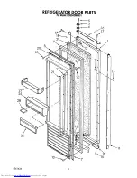 Предварительный просмотр 17 страницы KitchenAid KSSS42MAX01 Parts List