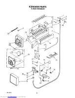 Предварительный просмотр 27 страницы KitchenAid KSSS42MAX01 Parts List