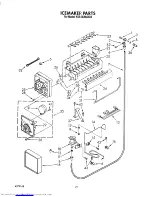 Предварительный просмотр 28 страницы KitchenAid KSSS42MAX03 Parts List