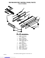 Предварительный просмотр 7 страницы KitchenAid KSSS42MDX03 Parts List