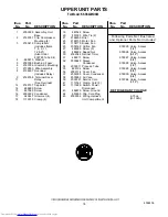 Предварительный просмотр 18 страницы KitchenAid KSSS42MDX03 Parts List