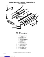 Предварительный просмотр 7 страницы KitchenAid KSSS42MDX04 Parts List