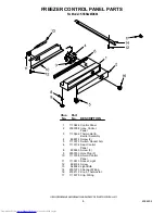 Предварительный просмотр 8 страницы KitchenAid KSSS42MDX04 Parts List