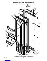 Предварительный просмотр 13 страницы KitchenAid KSSS42MDX04 Parts List