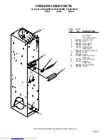 Предварительный просмотр 4 страницы KitchenAid KSSS42MHB00 Parts List