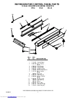 Предварительный просмотр 7 страницы KitchenAid KSSS42MHB00 Parts List