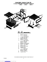 Предварительный просмотр 11 страницы KitchenAid KSSS42MHB00 Parts List