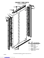 Предварительный просмотр 3 страницы KitchenAid KSSS42MHX00 Parts List