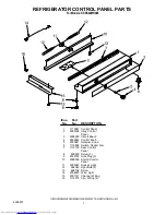 Предварительный просмотр 7 страницы KitchenAid KSSS42MHX00 Parts List